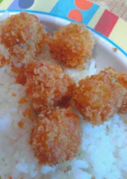 Crunchy Bread Chicken Nugget (Homemade)