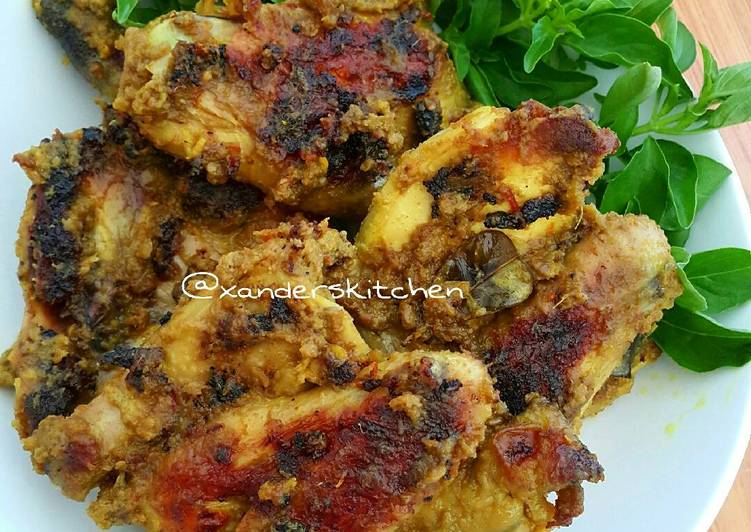 Resep Ayam bakar padang