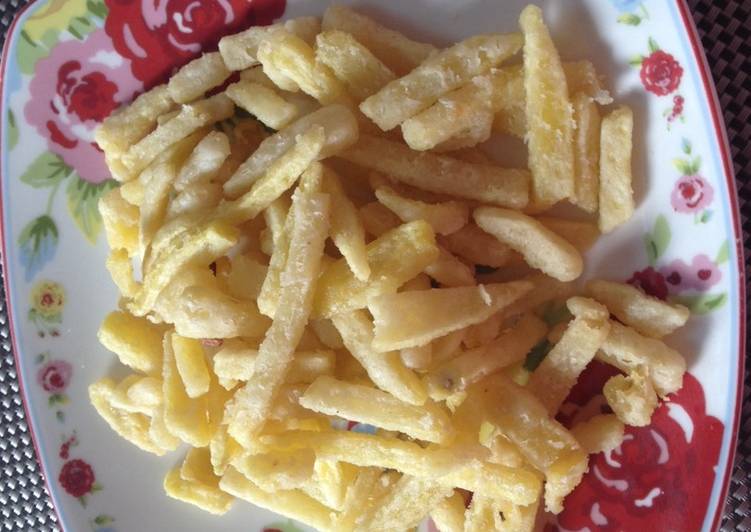 resep Kentang Goreng Kriukzz