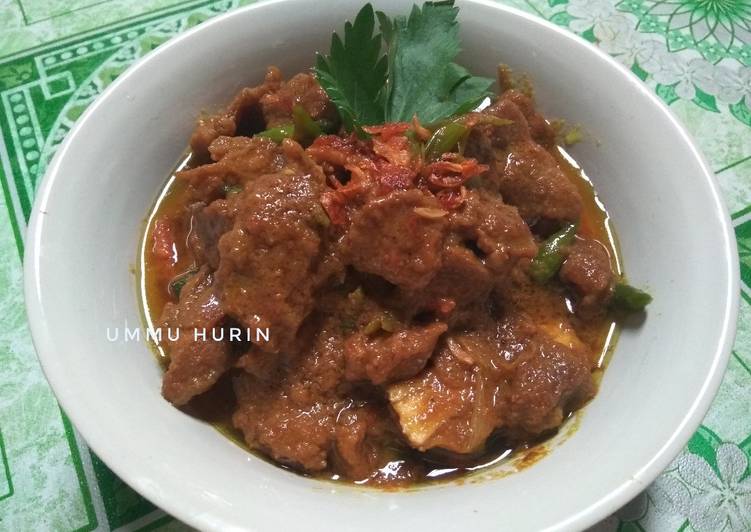 Resep Tongseng daging tanpa santan - Ummu Hurin