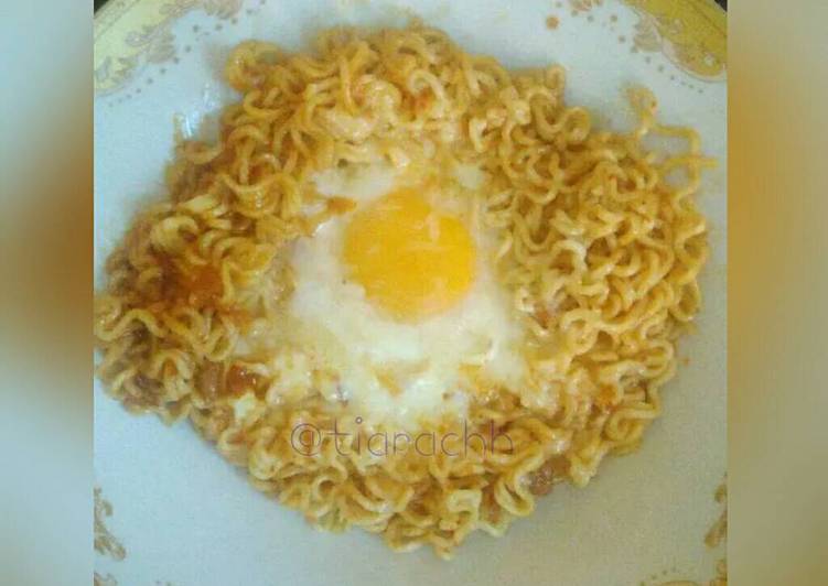 resep lengkap untuk Indomie Goreng Keju Leleh