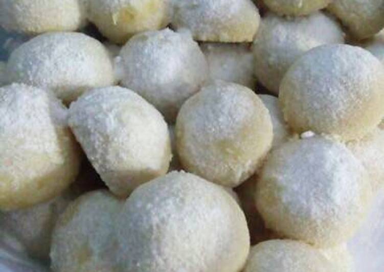 Resep Putri salju kacang