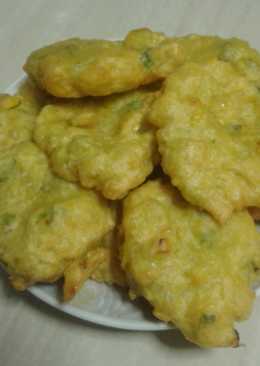 Dadar jagung bumbu kencur