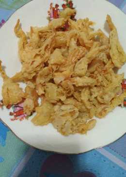 Jamur tiram crispy simple