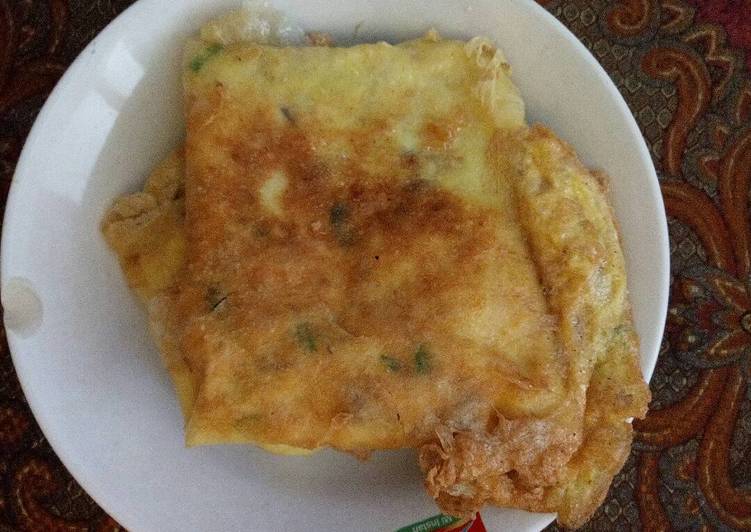 gambar untuk cara membuat Martabak telor mini simpel