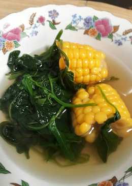 Sayur jagung bayam