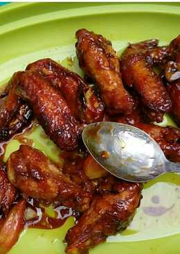 Chicken wings asam manis