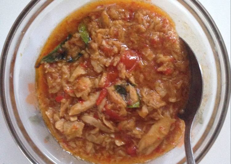 resep lengkap untuk Sambal tuna