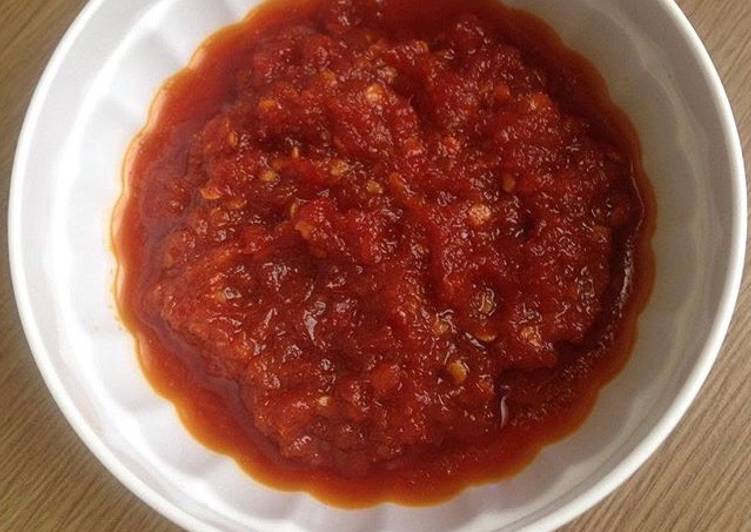 resep masakan Sambal Bajak