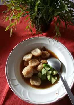 Pempek udang Rebon