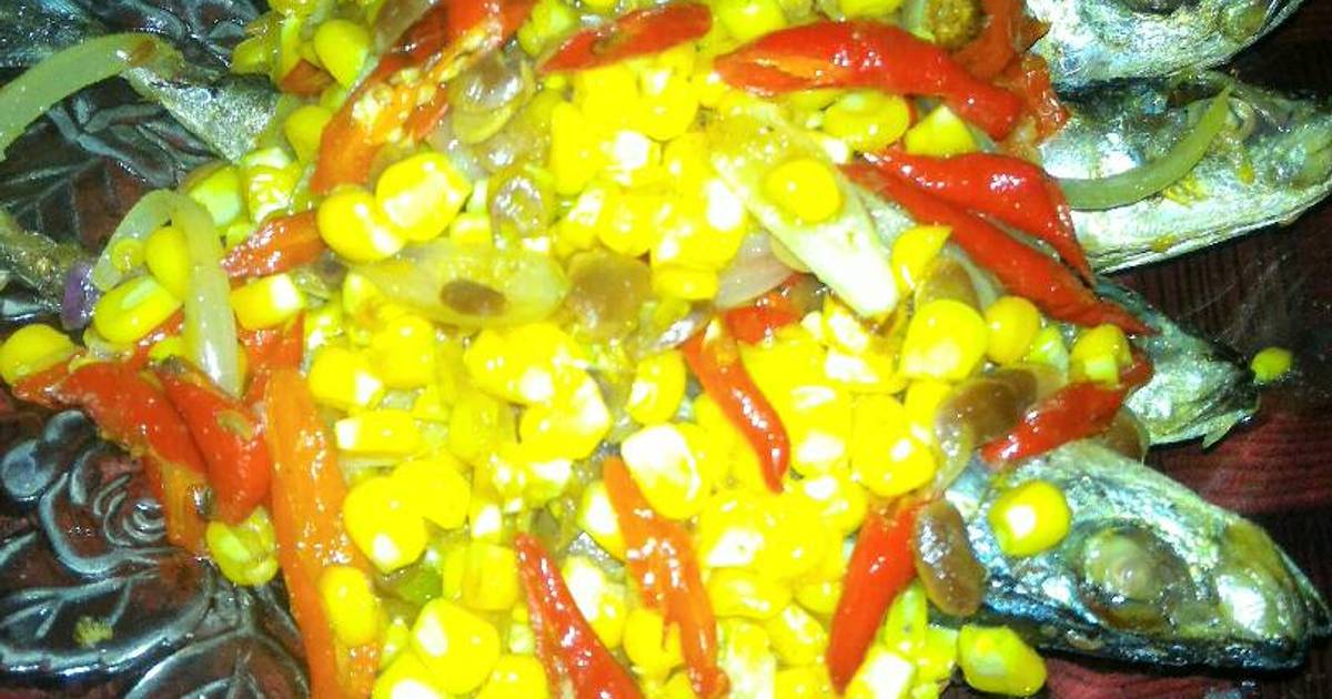 Resep Tumis pindang tauco jagung  manis  oleh Bunda 