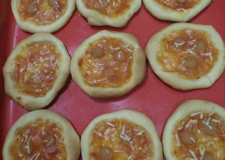 gambar untuk cara membuat Mini pizza