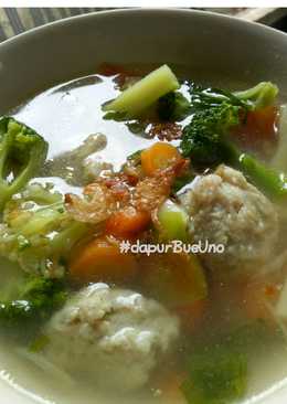 Sayur sop baso tengiri