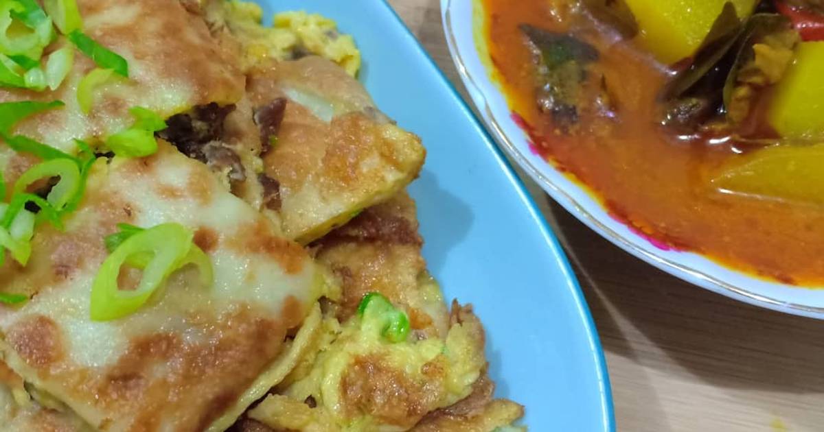 8 resep martabak telur daging bumbu kari enak dan 