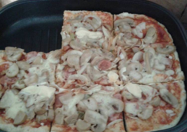 resep Pizza happycall praktis