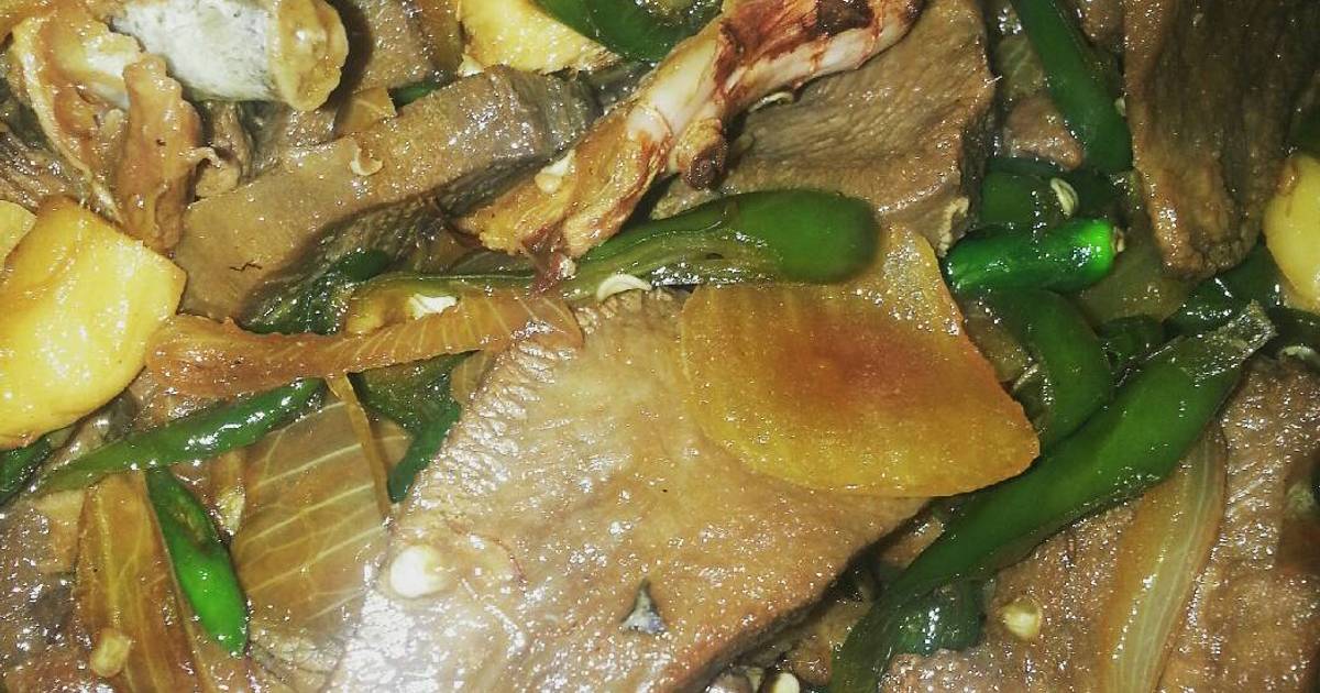 Lidah sapi cabai hijau - 15 resep - Cookpad