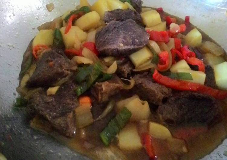 gambar untuk resep Beef Kentang Teriyaki