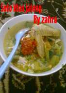 Soto ayam kampung bening segeeerr