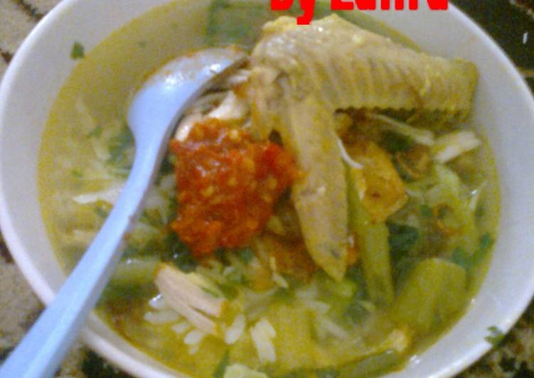 resep masakan Soto ayam kampung bening segeeerr