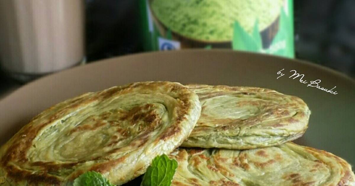 Resep Roti  Canay Roti  Maryam  Greentea oleh Mei Basuki 