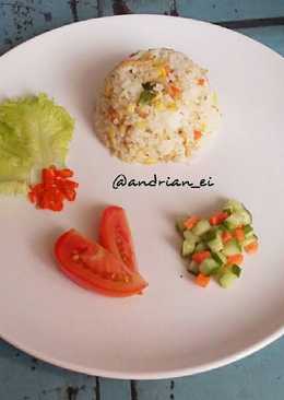 Nasi Goreng Teri Cabe Hijau