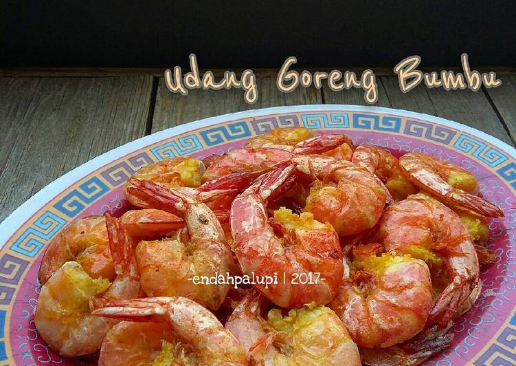 resep makanan Udang Goreng Bumbu