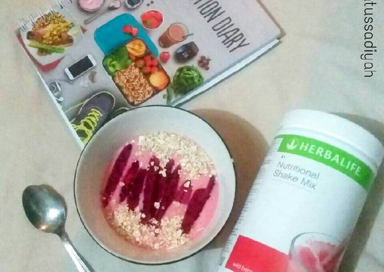 resep Shake Mix Bowl