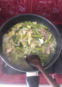 Sayur sop iga dan ayam ala lia