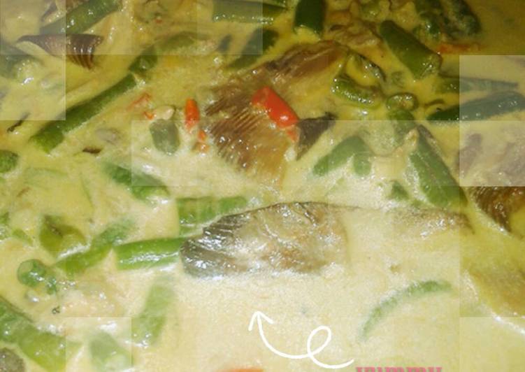 resep makanan Ikan Asap Sayur Santan