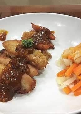 Chicken katsu sauce teriyaki