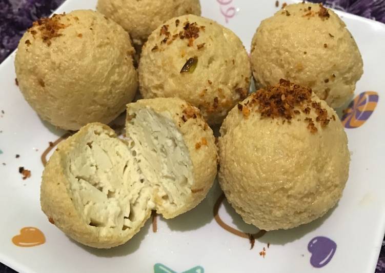 bahan dan cara membuat Tahu bulat homemade