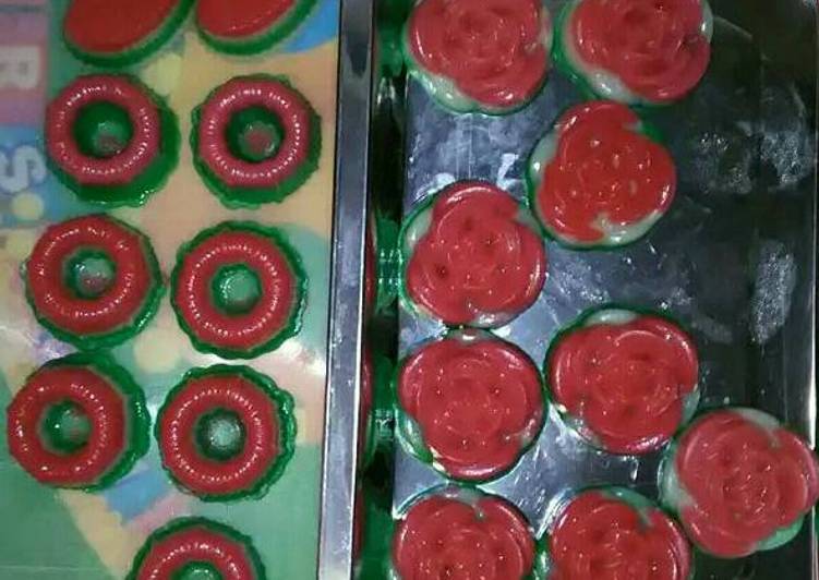 gambar untuk resep makanan Kue Lapis tepung beras