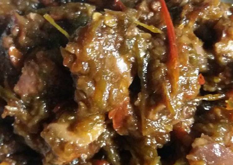 resep masakan Ati Ampela sambel ijo