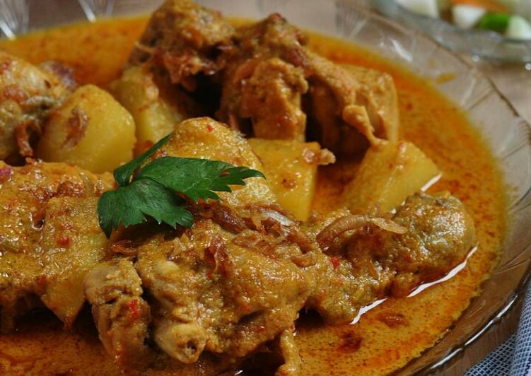 resep lengkap untuk KARE AYAM