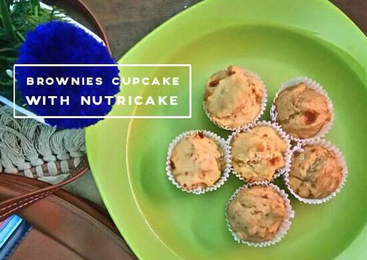 gambar untuk cara membuat Brownies Cupcake with Nutricake
