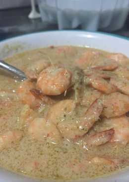 Curry prawns / Udang Kari