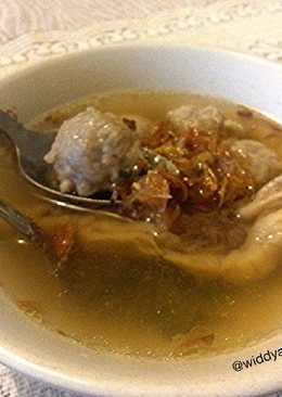 Bakso sapi kuah iga