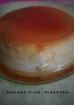 Banana Flan (kukus)
