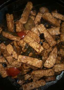 Oseng tempe cabe hijau