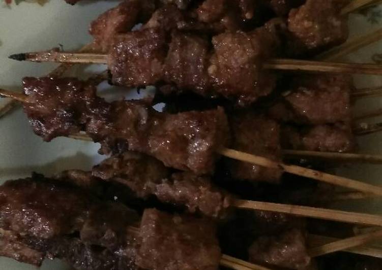 gambar untuk cara membuat Sate Rembiga Lombok