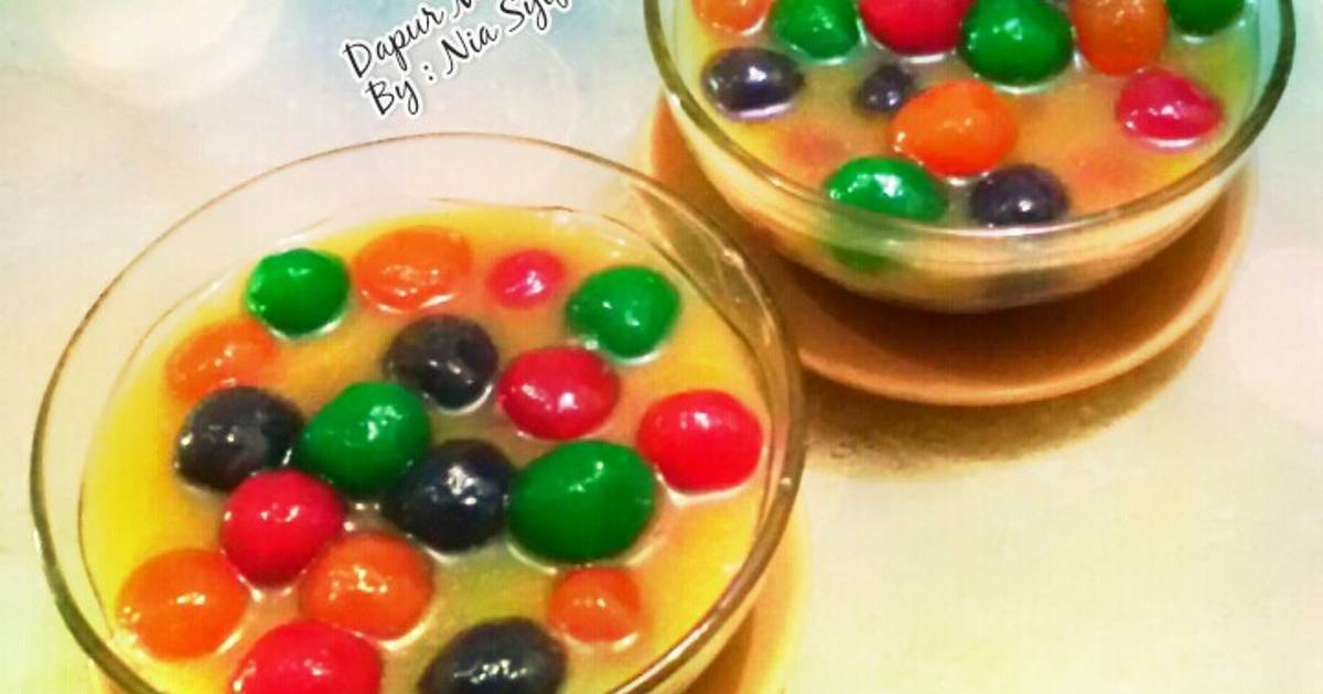 Resep Kolak Biji Salak Rainbow