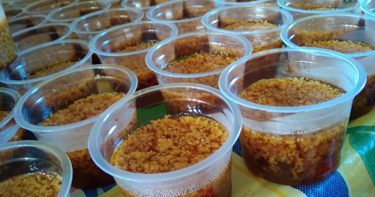 123 resep puding lumut gula jawa enak dan sederhana Cookpad