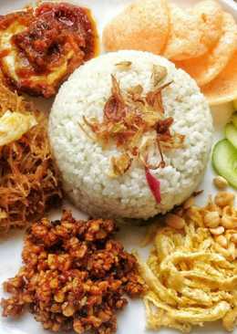 Nasi lemak / nasi gemuk