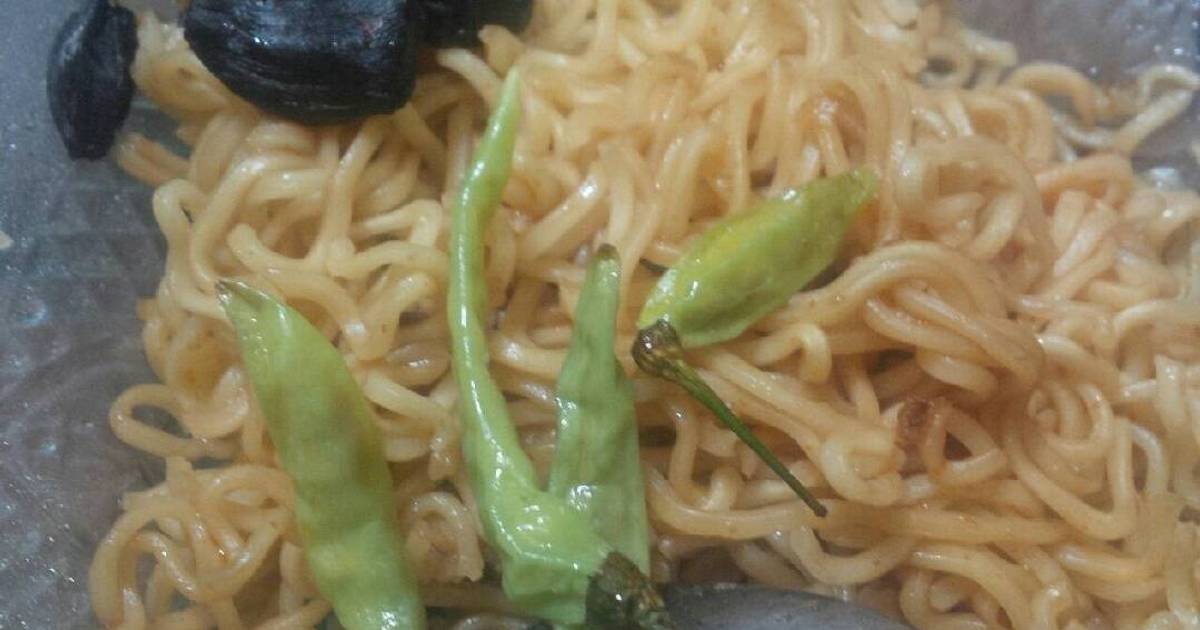  Resep  Mie  Goreng  instan  plus Black Garlic Bawang Hitam 