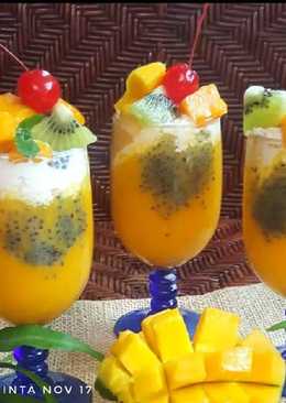 Jus Mangga Jeruk ala King Mango Thai