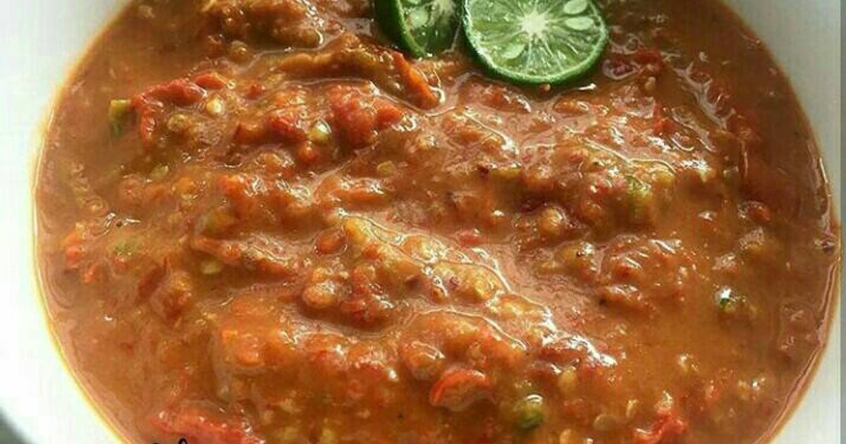 Resep Sambel Terasi Matang oleh Jennifer Felicia - Cookpad