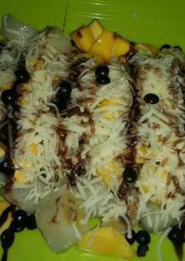 PisCoSuKe (pisang coklat susu keju) ðŸ˜€ðŸ˜€