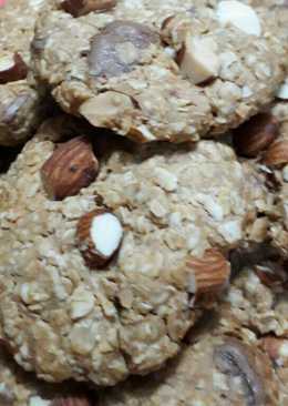 Oat peanut butter cookies