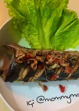 Ikan bakar teflon sambel bawang ala debm