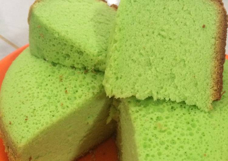 cara membuat Bolu pandan 